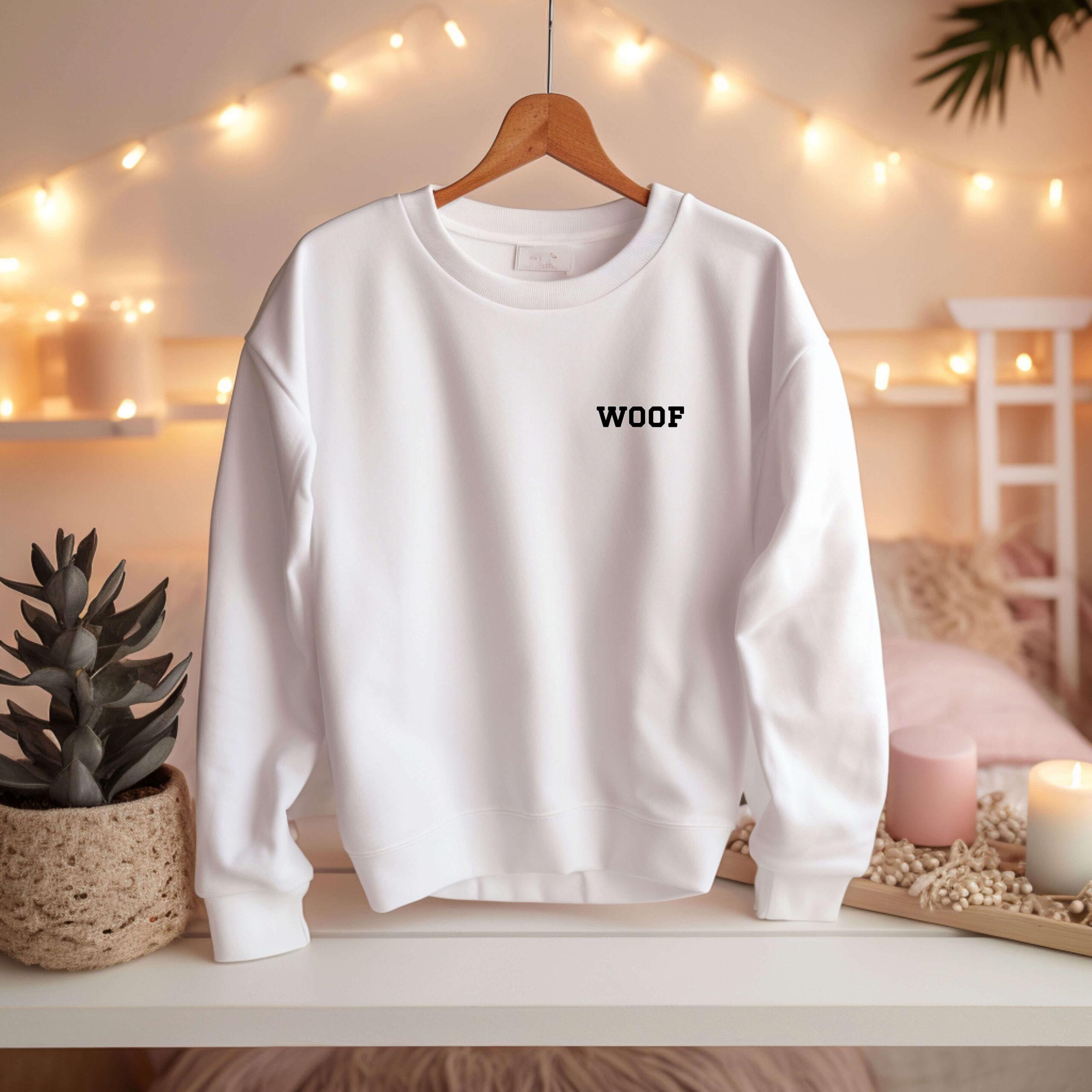 WOOF Motif - Sweatshirt